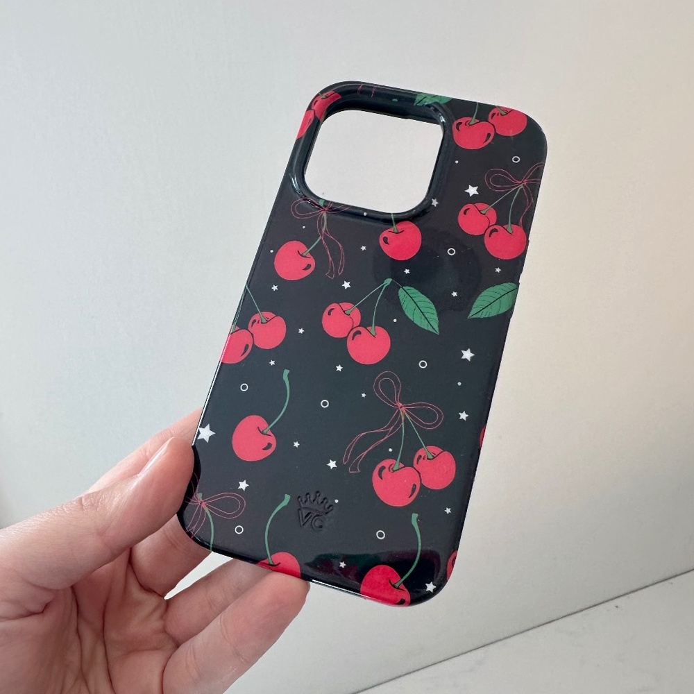 Velvet Caviar Cherry On Top iPhone Case 14 Pro